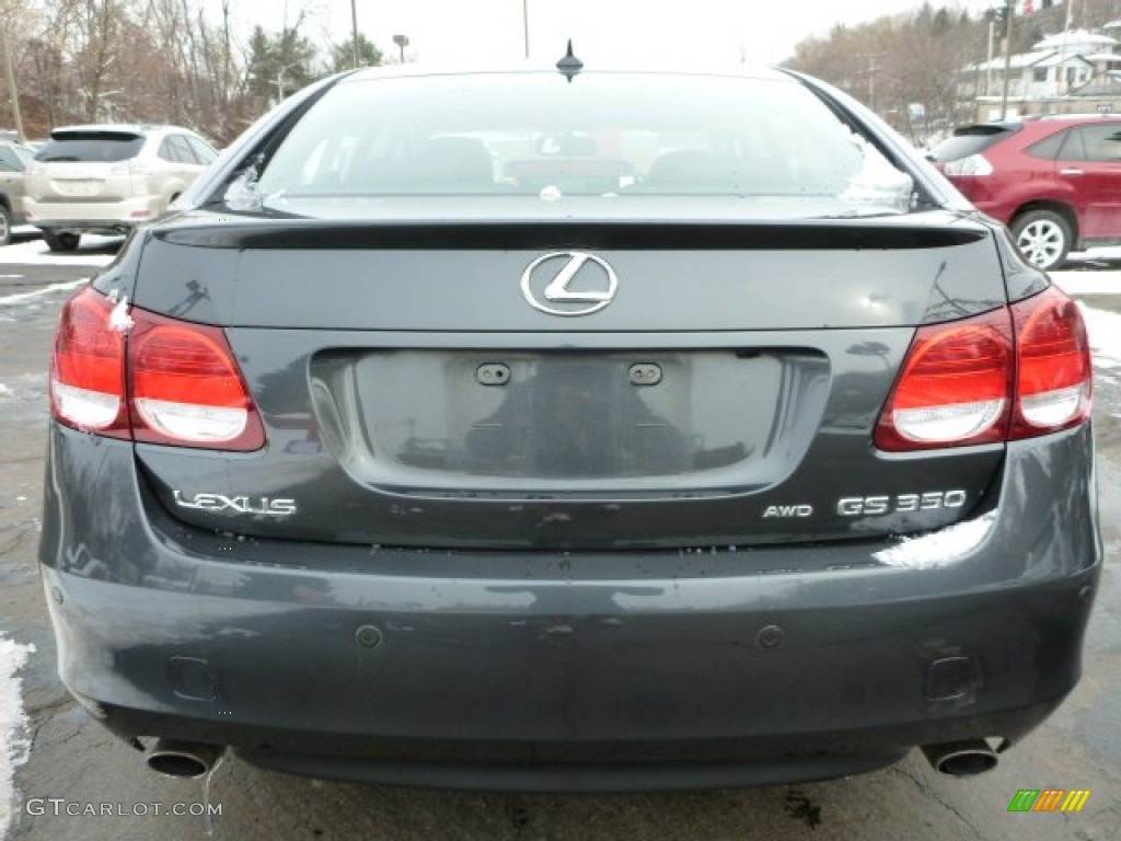2010 GS 350 AWD - Smokey Granite Mica / Black photo #10
