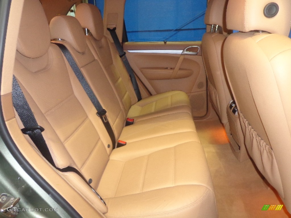 2008 Cayenne Tiptronic - Olive Green Metallic / Havanna/Sand Beige photo #28