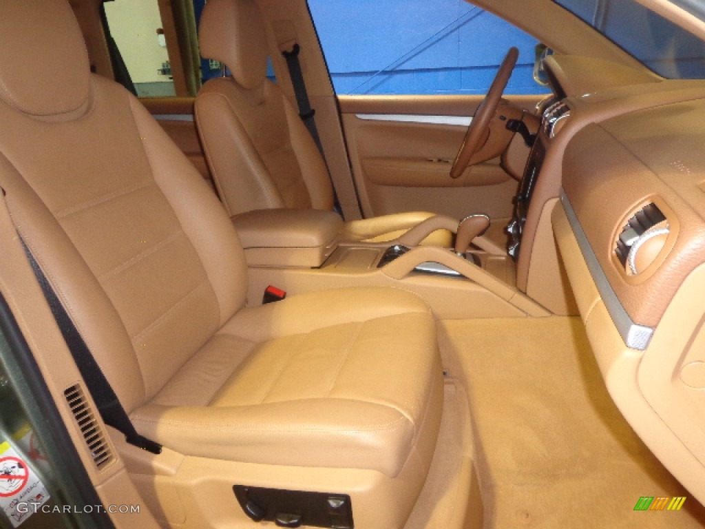 2008 Cayenne Tiptronic - Olive Green Metallic / Havanna/Sand Beige photo #30