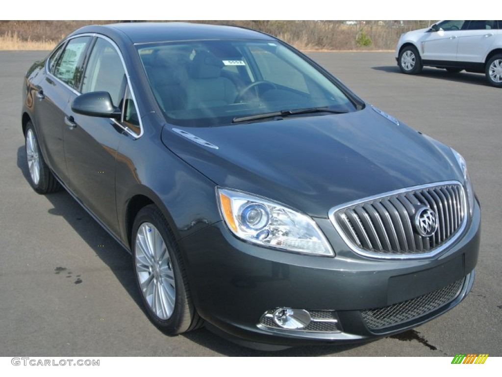 Smoky Gray Metallic 2014 Buick Verano Standard Verano Model Exterior Photo #90459693