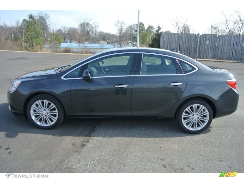 Smoky Gray Metallic 2014 Buick Verano Standard Verano Model Exterior Photo #90459714