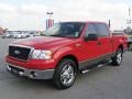 2006 Bright Red Ford F150 XLT SuperCrew  photo #7