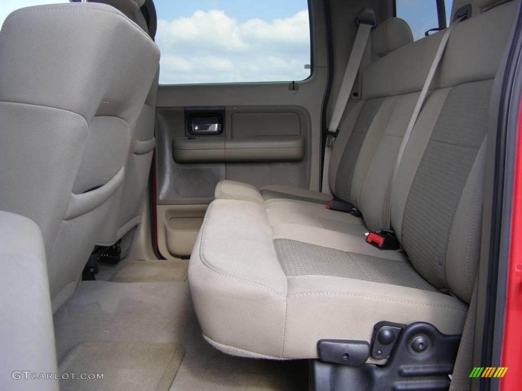 2006 F150 XLT SuperCrew - Bright Red / Tan photo #10