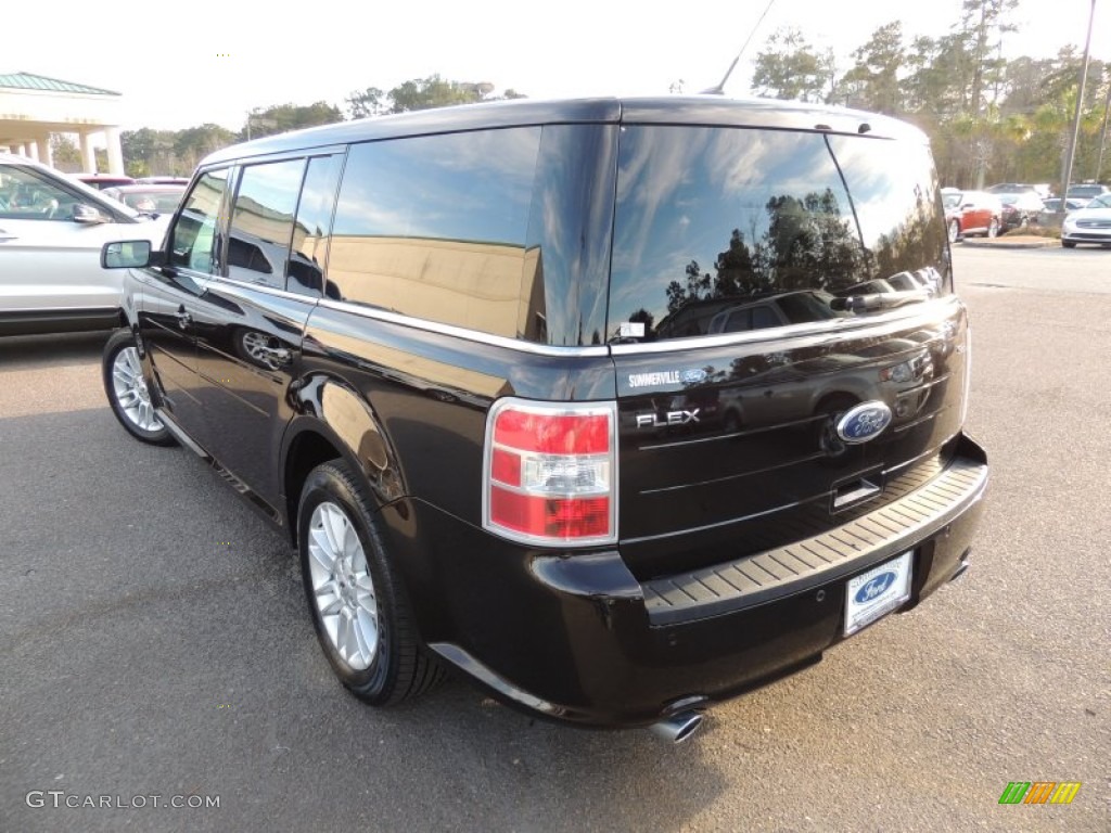 2013 Flex SEL - Kodiak Brown Metallic / Charcoal Black photo #16