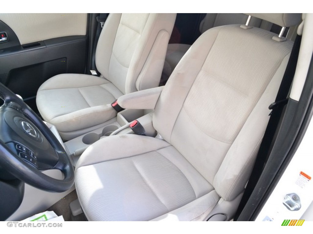2008 MAZDA5 Sport - Crystal White / Sand photo #11