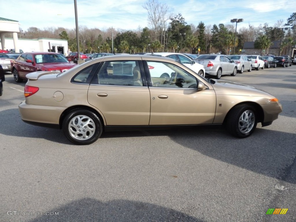 2002 L Series L200 Sedan - Medium Gold / Medium Tan photo #13