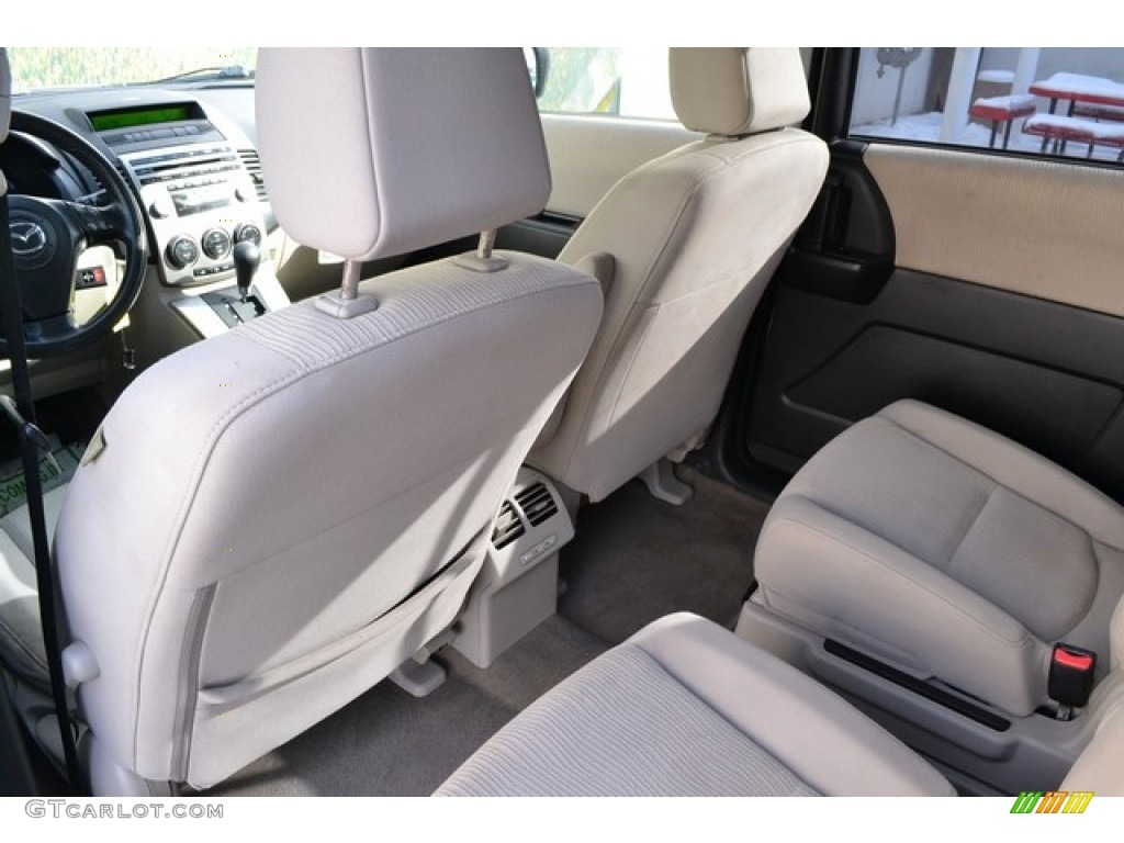 2008 MAZDA5 Sport - Crystal White / Sand photo #17