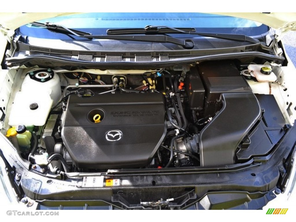 2008 MAZDA5 Sport - Crystal White / Sand photo #26