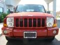 2006 Inferno Red Pearl Jeep Commander 4x4  photo #3