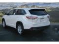 2014 Blizzard White Pearl Toyota Highlander LE AWD  photo #3