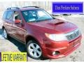 Camellia Red Pearl 2010 Subaru Forester 2.5 XT Limited