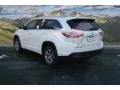 2014 Blizzard White Pearl Toyota Highlander XLE AWD  photo #3