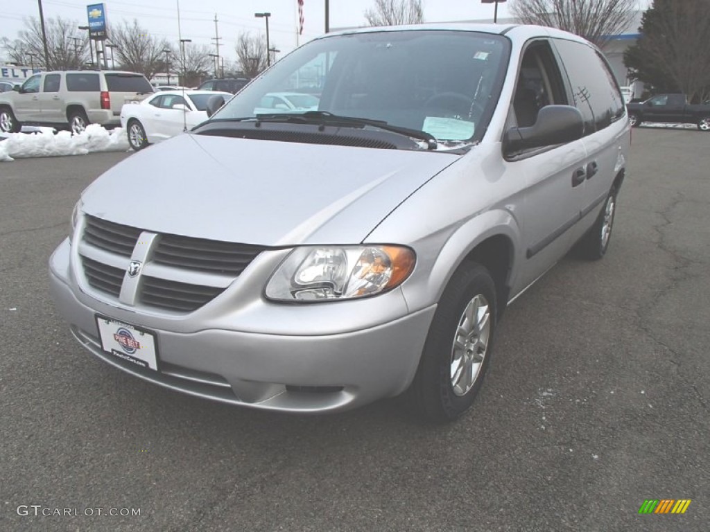 2006 Grand Caravan SE - Bright Silver Metallic / Medium Slate Gray photo #1