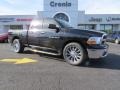 2012 Black Dodge Ram 1500 SLT Quad Cab  photo #1