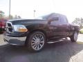 2012 Black Dodge Ram 1500 SLT Quad Cab  photo #3