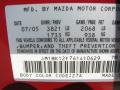 2006 Velocity Red Mica Mazda MAZDA3 i Sedan  photo #18