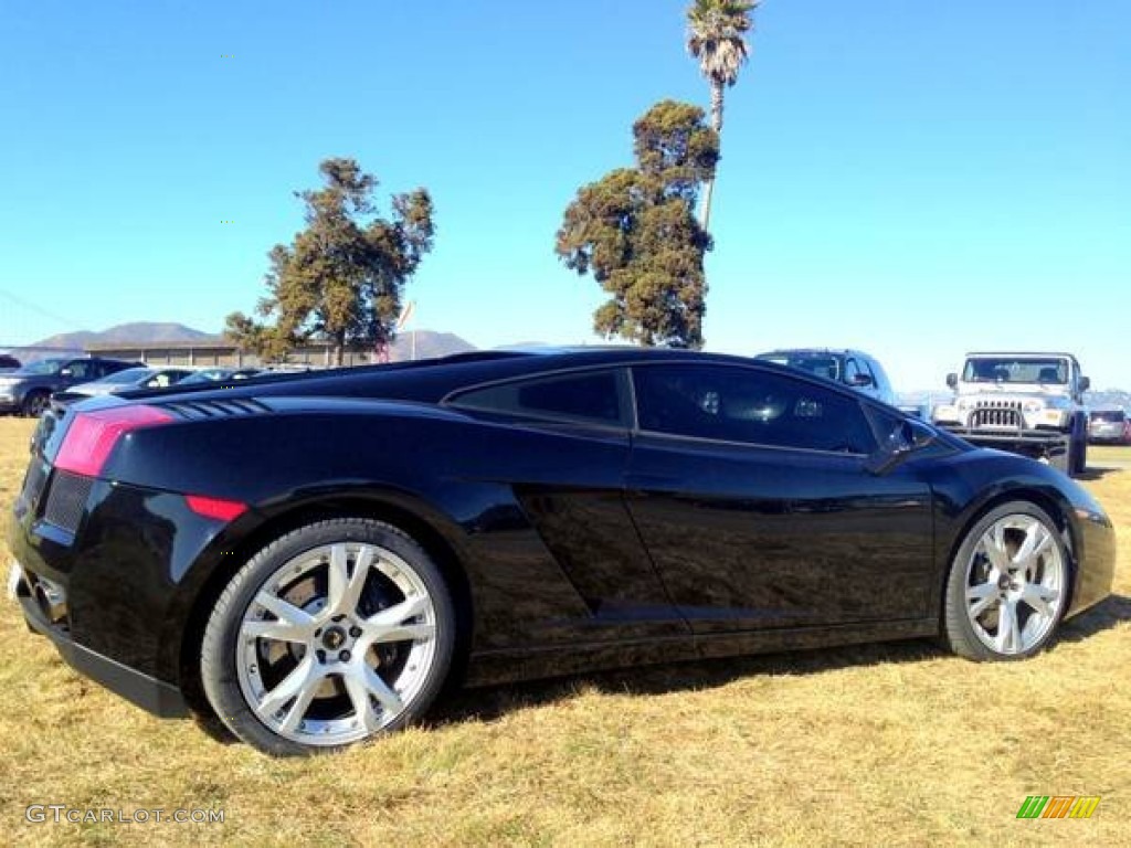 Nero Noctis (Black) 2006 Lamborghini Gallardo Standard Gallardo Model Exterior Photo #90467456