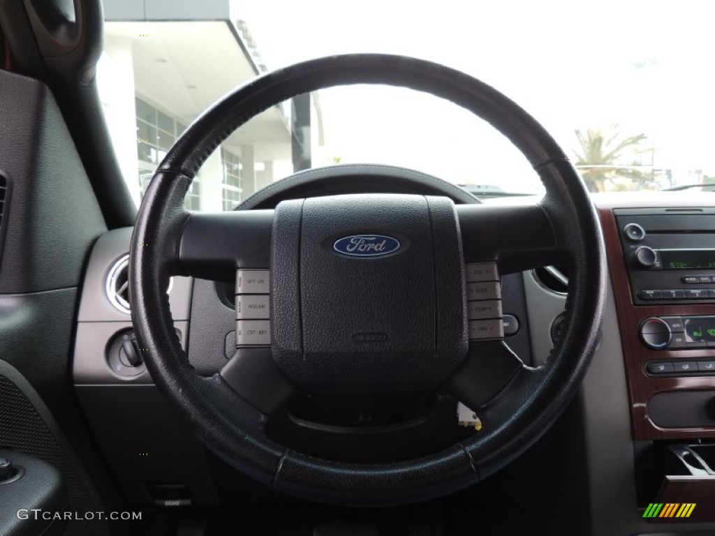 2005 F150 FX4 SuperCrew 4x4 - Bright Red / Black photo #14