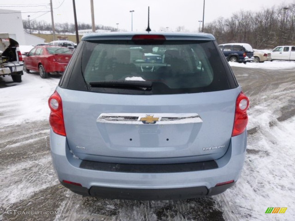 2014 Equinox LS AWD - Silver Topaz Metallic / Jet Black photo #6