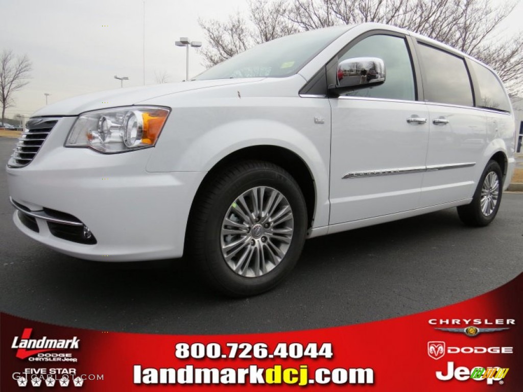 Bright White Chrysler Town & Country