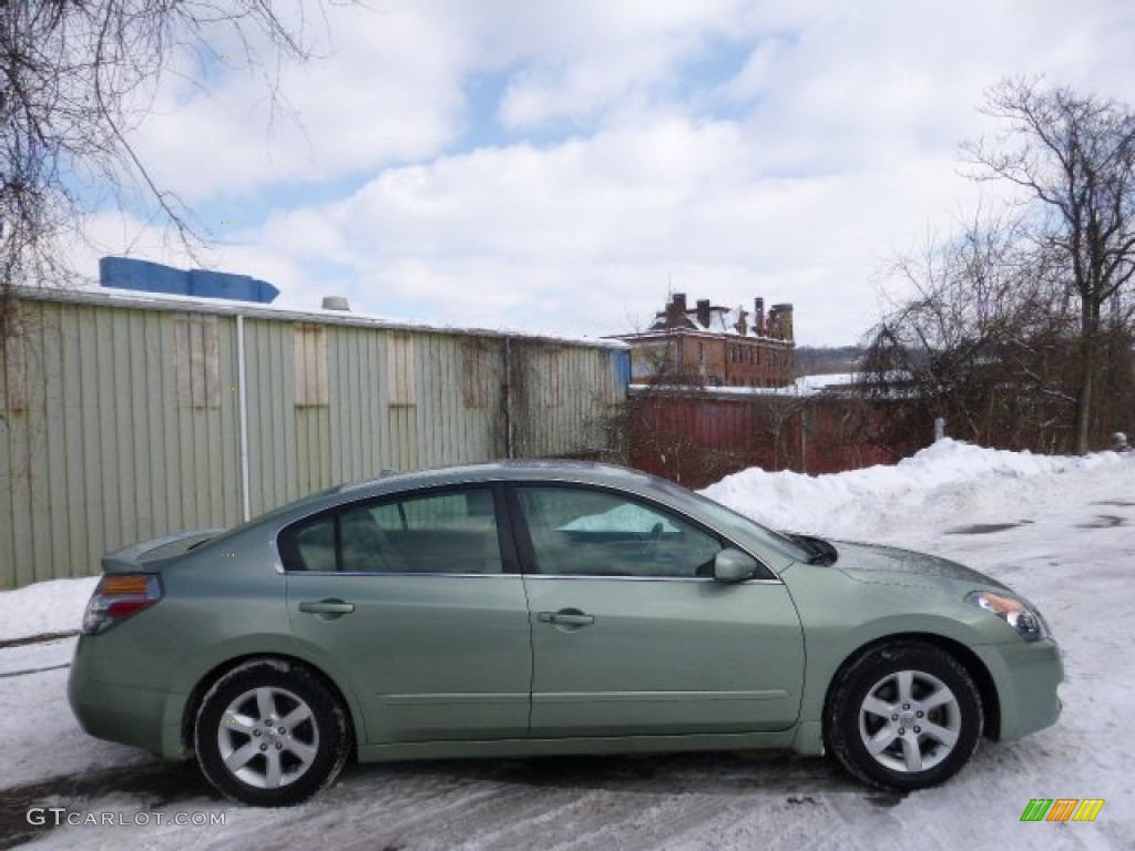 2007 Altima 2.5 S - Metallic Jade / Blond photo #1