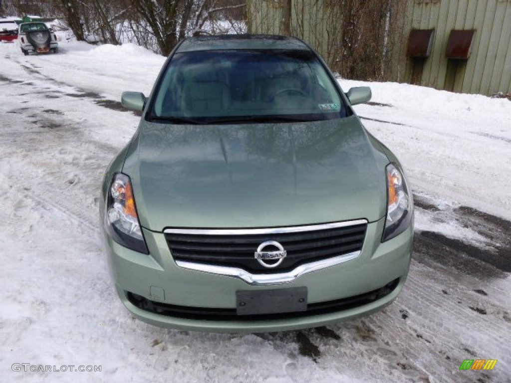 2007 Altima 2.5 S - Metallic Jade / Blond photo #3