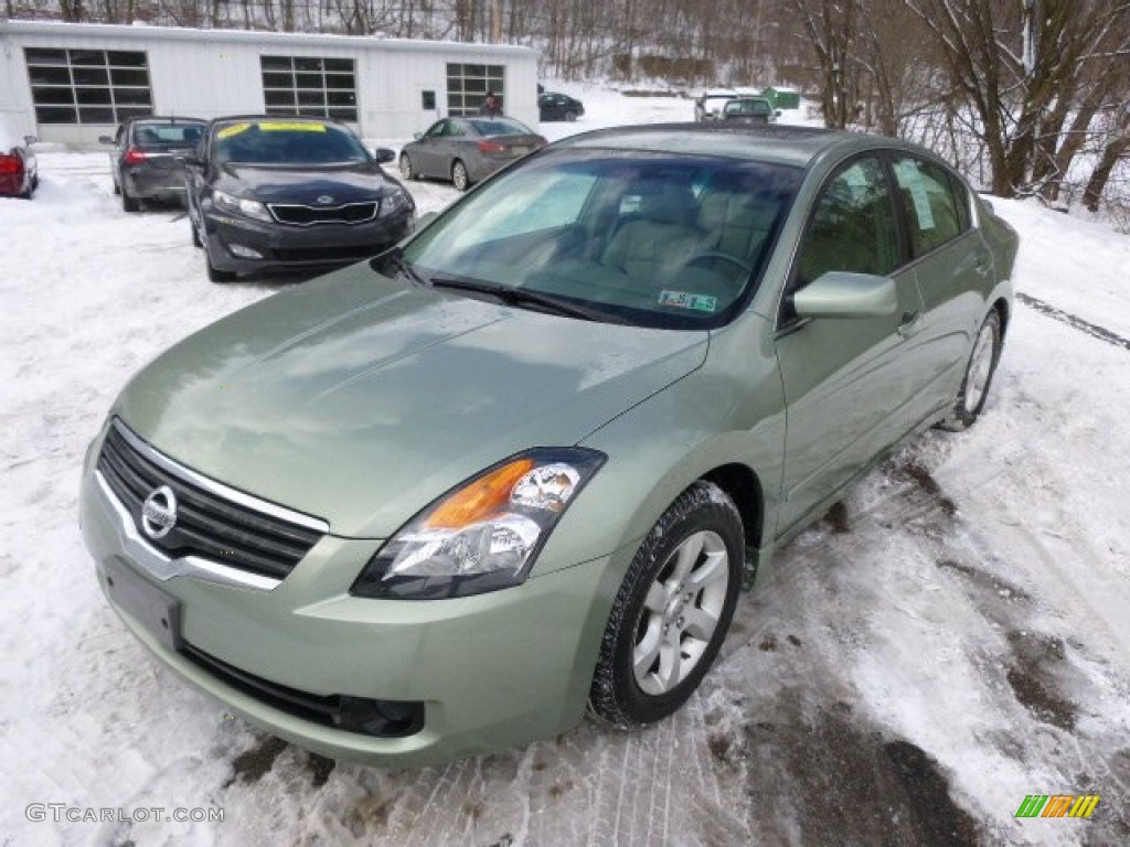 2007 Altima 2.5 S - Metallic Jade / Blond photo #4