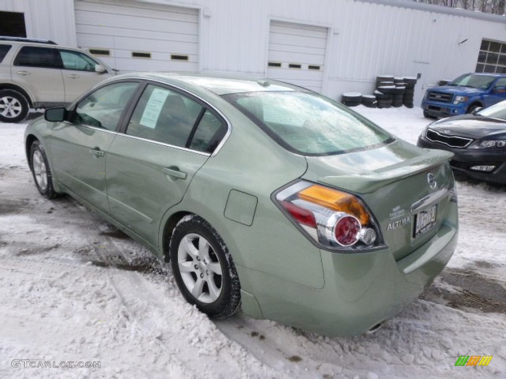 2007 Altima 2.5 S - Metallic Jade / Blond photo #6