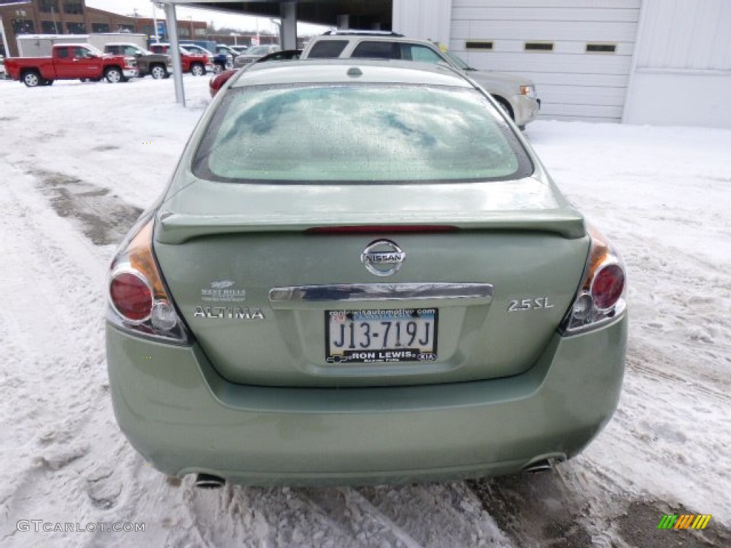 2007 Altima 2.5 S - Metallic Jade / Blond photo #7