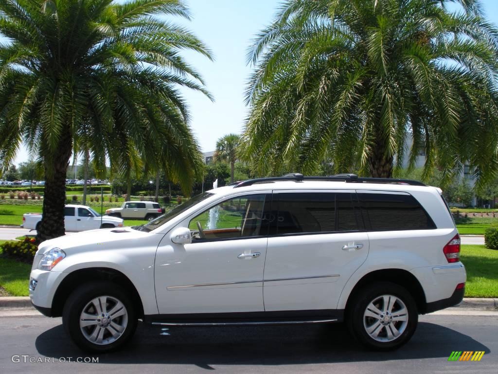 2008 GL 450 4Matic - Arctic White / Macadamia photo #1