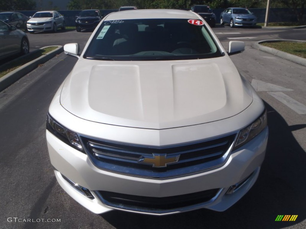 2014 Impala LT - White Diamond Tricoat / Jet Black/Dark Titanium photo #2