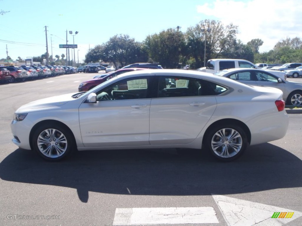 2014 Impala LT - White Diamond Tricoat / Jet Black/Dark Titanium photo #3