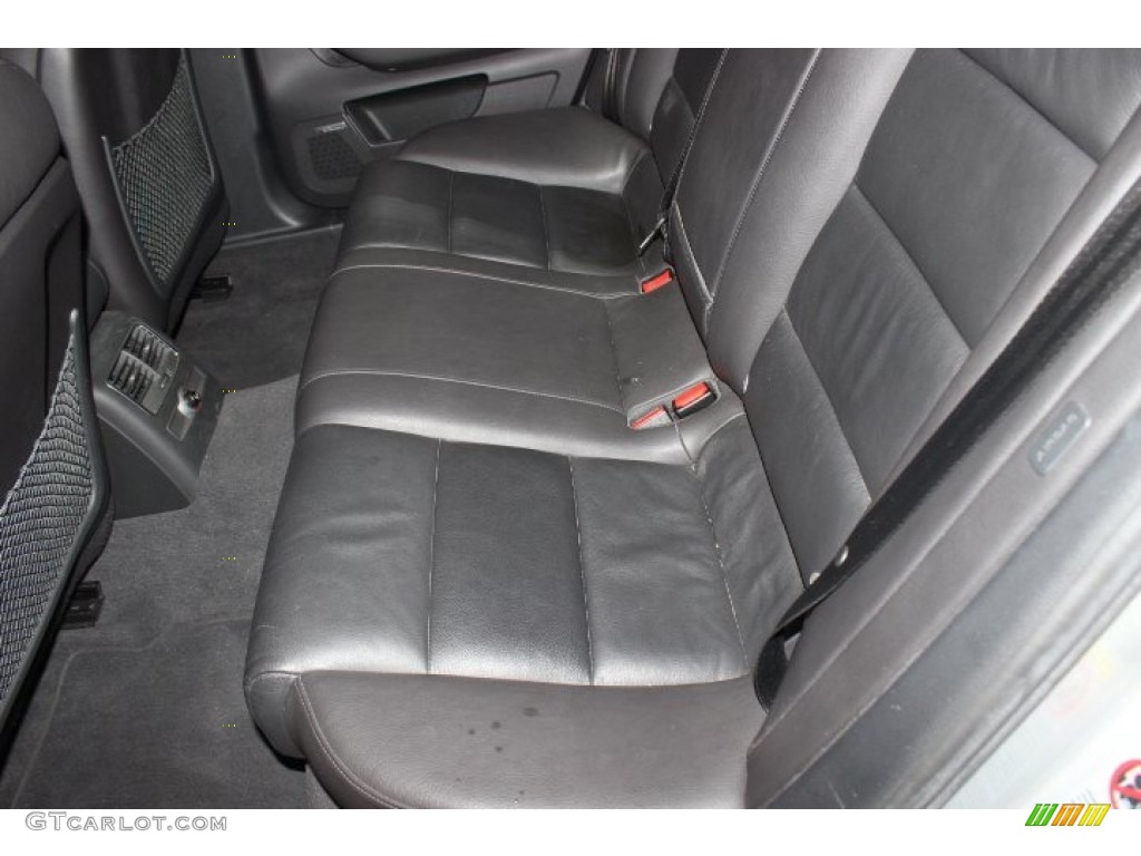 Ebony Interior 2006 Audi A6 3.2 quattro Sedan Photo #90471782