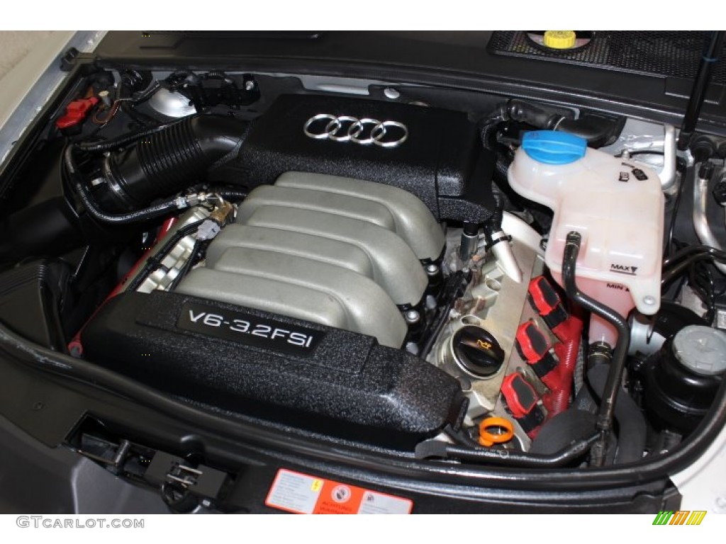 2006 Audi A6 3.2 quattro Sedan Engine Photos