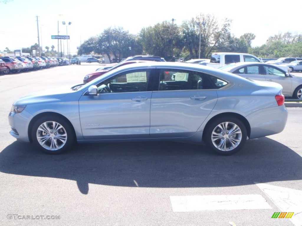 2014 Impala LT - Silver Topaz Metallic / Jet Black/Dark Titanium photo #3