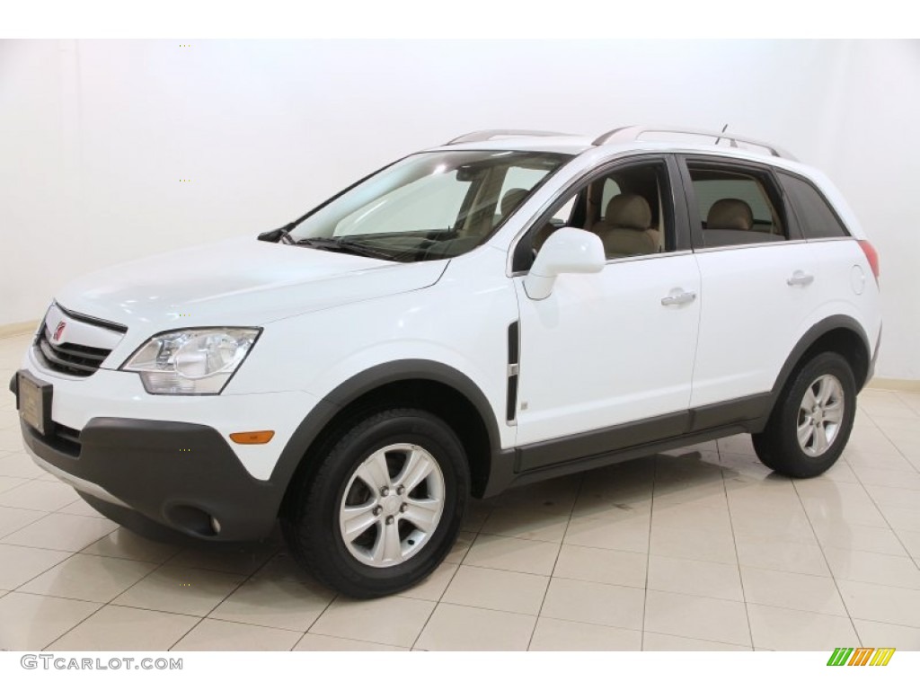 2008 VUE XE - Polar White / Tan photo #3