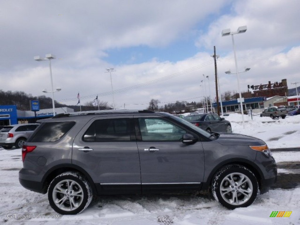 2013 Explorer Limited 4WD - Sterling Gray Metallic / Charcoal Black photo #1