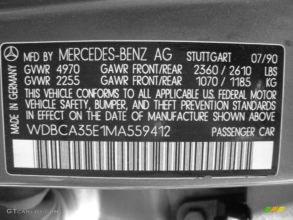 1991 S Class 420 SEL - Pearl Grey Metallic / Parchment photo #25