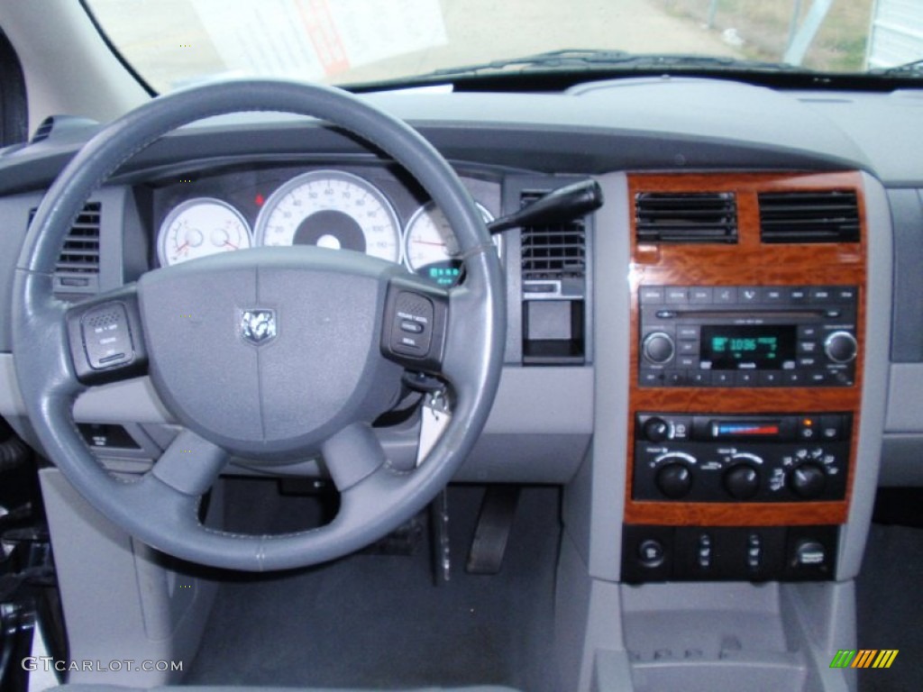 2008 Durango SLT - Brilliant Black / Dark/Light Slate Gray photo #41