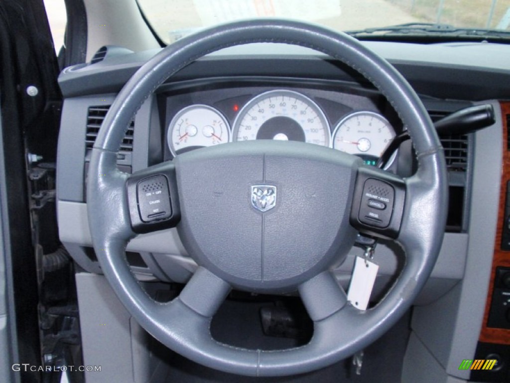 2008 Durango SLT - Brilliant Black / Dark/Light Slate Gray photo #44