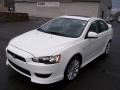 2009 Wicked White Satin Mitsubishi Lancer GTS  photo #1