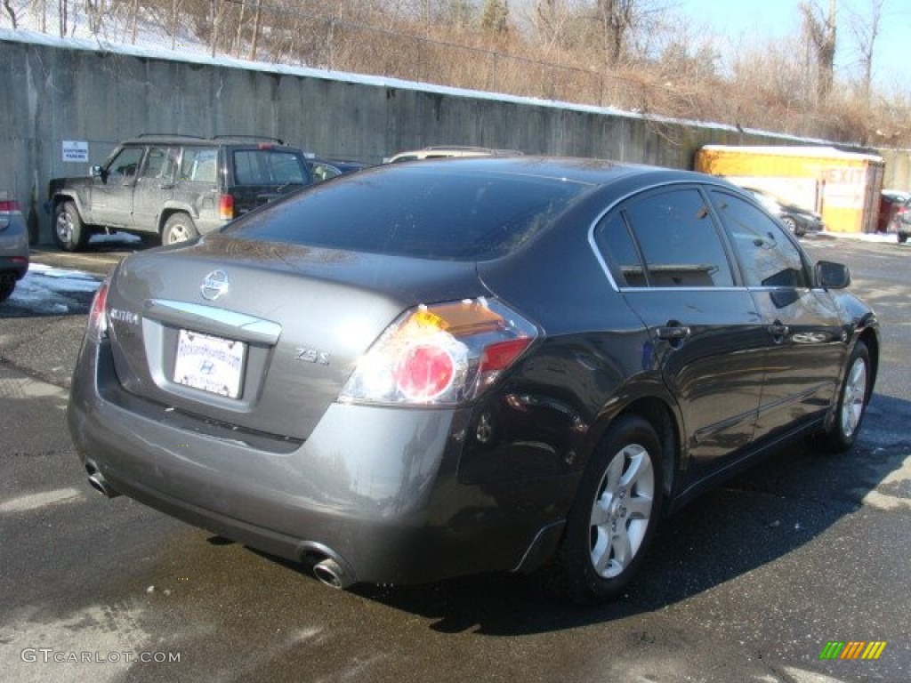 2008 Altima 2.5 S - Dark Slate Metallic / Charcoal photo #4