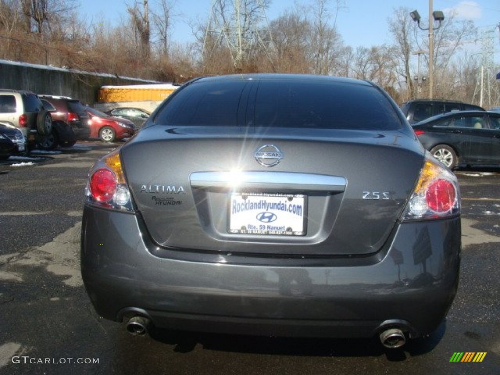 2008 Altima 2.5 S - Dark Slate Metallic / Charcoal photo #5