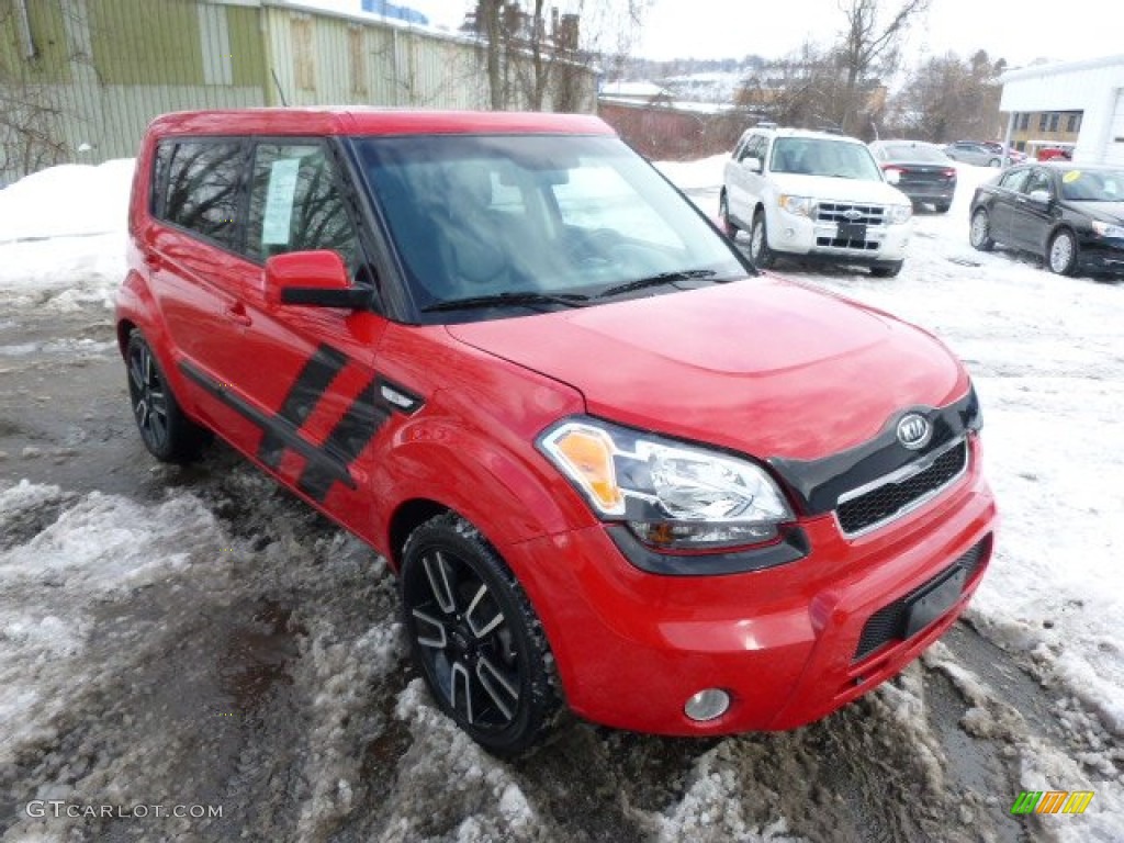 2011 Soul Hamstar Special Edition - Molten Red / Black Leather photo #2