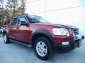 2007 Red Fire Ford Explorer Sport Trac XLT  photo #6