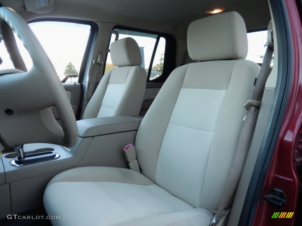 2007 Explorer Sport Trac XLT - Red Fire / Camel photo #12