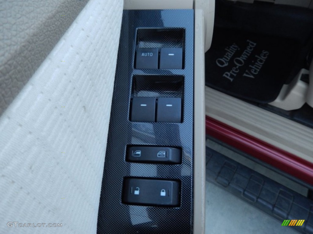 2007 Explorer Sport Trac XLT - Red Fire / Camel photo #13