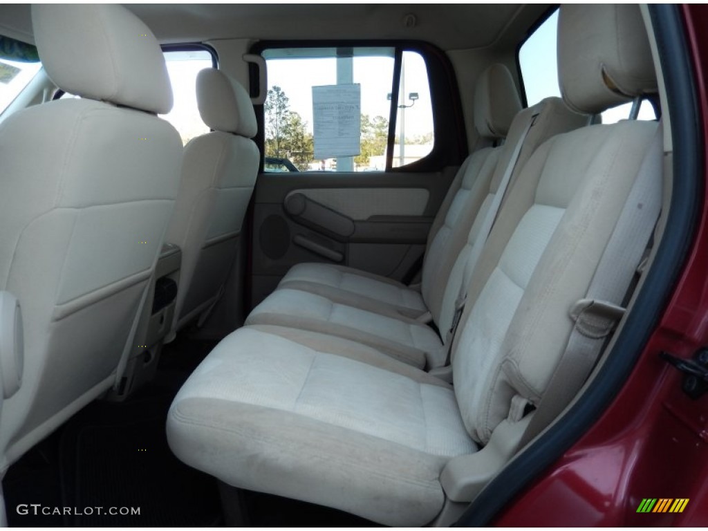 2007 Explorer Sport Trac XLT - Red Fire / Camel photo #14