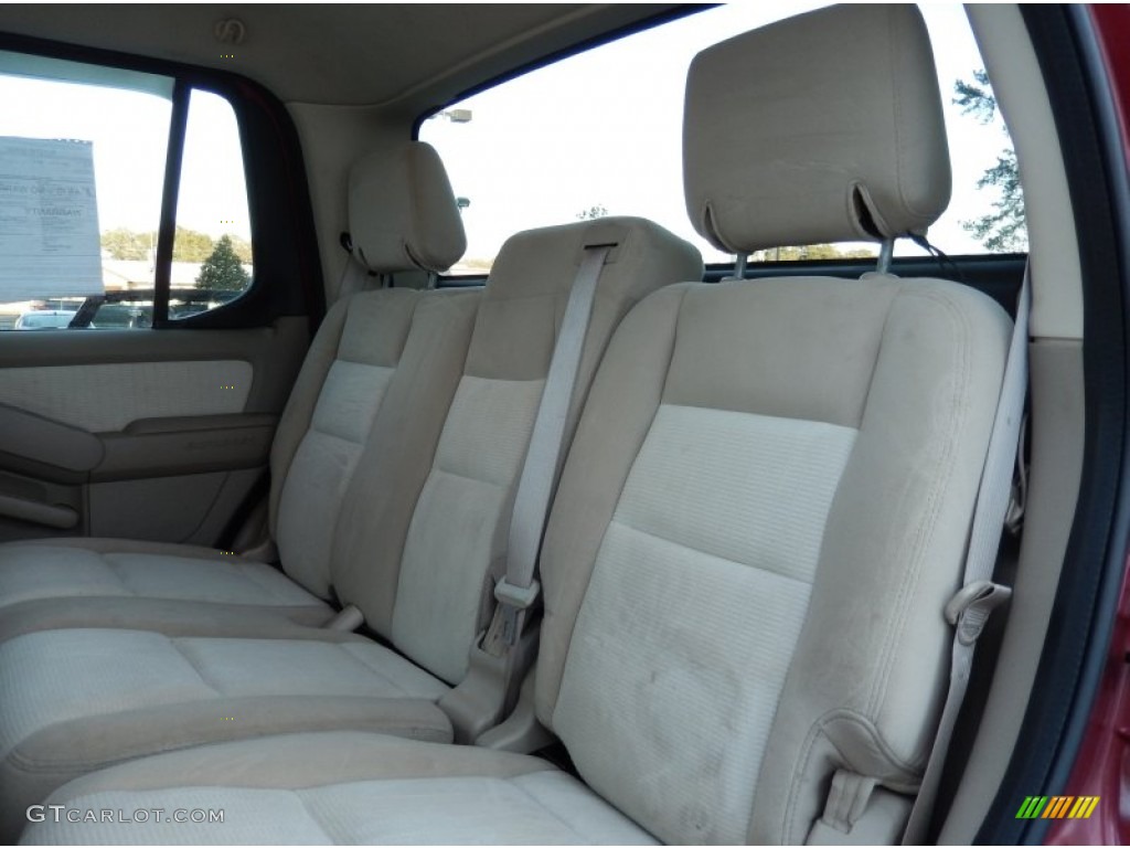 2007 Explorer Sport Trac XLT - Red Fire / Camel photo #15