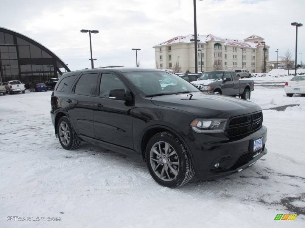 2014 Durango R/T AWD - Brilliant Black Crystal Pearl / Black photo #1